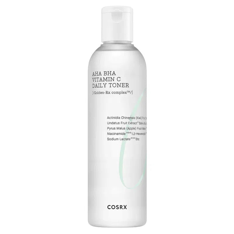 AHA & Amp BHA Exfoliating Toner with Vitamin C
