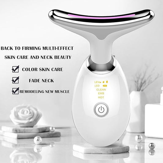 Multifunctional Face and Neck Massager with