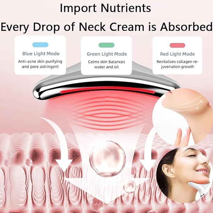 Multifunctional Face and Neck Massager with