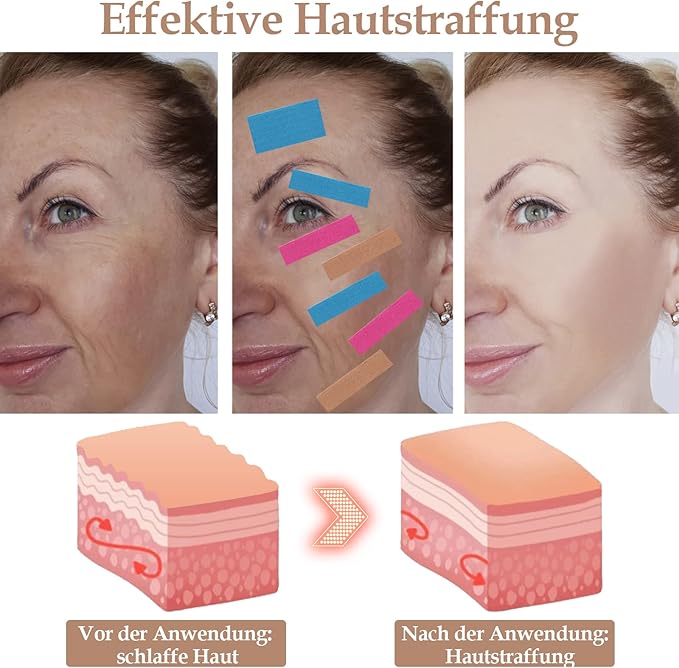 The Anti Wrinkle Face Lift Tape with Scissors – 3 Colors