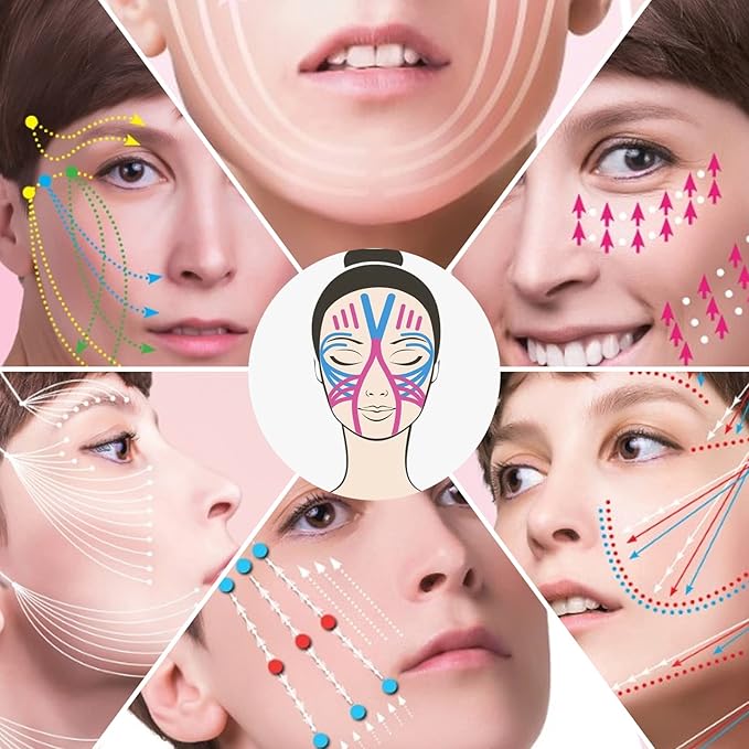 The Anti Wrinkle Face Lift Tape with Scissors – 3 Colors