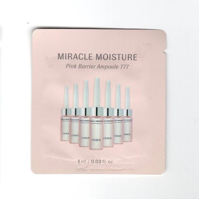 OHUI Miracle Moisture Pink Barrier Ampoule 777