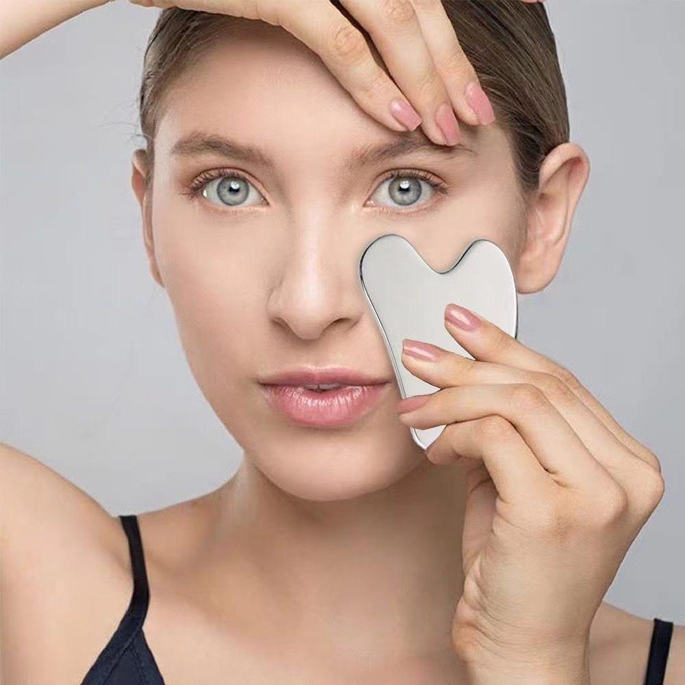 La Mer Stainless Steel Gua Sha Facial Massage Sculpting Tool