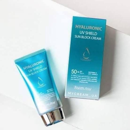 Farm Stay Hyaluronic UV Shield Sun Block Cream SPF50+ PA++++ is a sunscreen