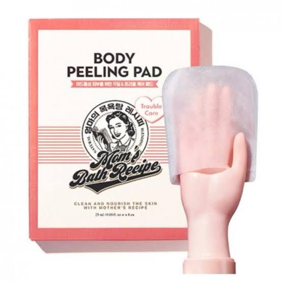 The Mom’s Bath Recipe Body Peeling Pad is a body one sheet