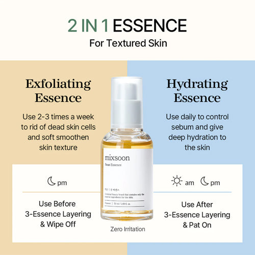 Mixsoon Bean Essence 50ml: A Boost of Nourishment for Your Skin