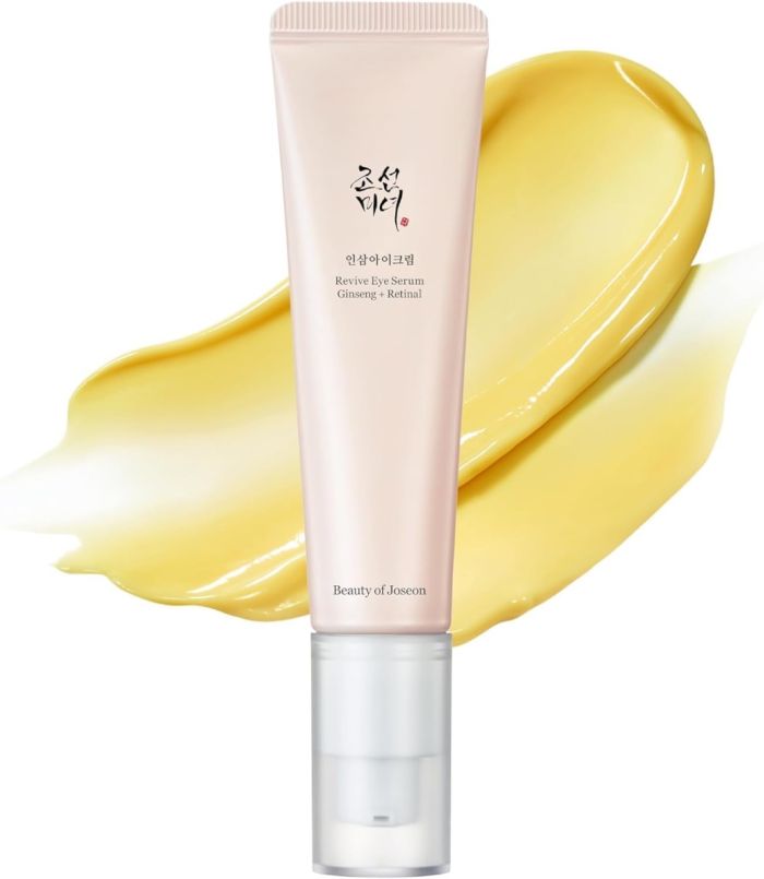 Beauty of Joseon Korean Eye Serum: Ginseng + Retinal (30ml, 1 Fl Oz, Pink)