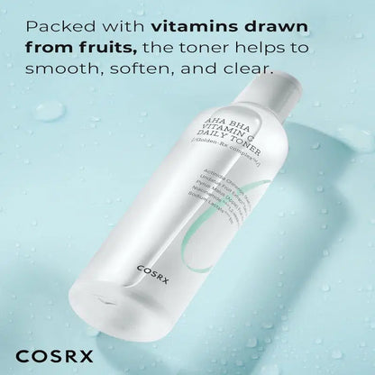 AHA & Amp BHA Exfoliating Toner with Vitamin C