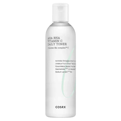 AHA & Amp BHA Exfoliating Toner with Vitamin C