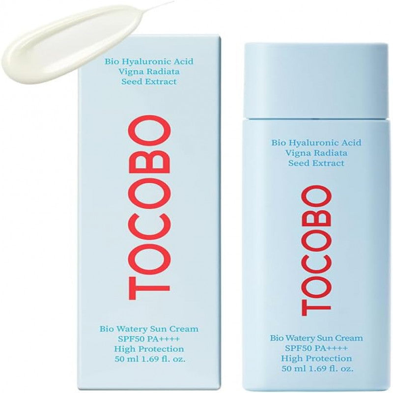 The TOCOBO Bio Watery Sun Screen (blue)