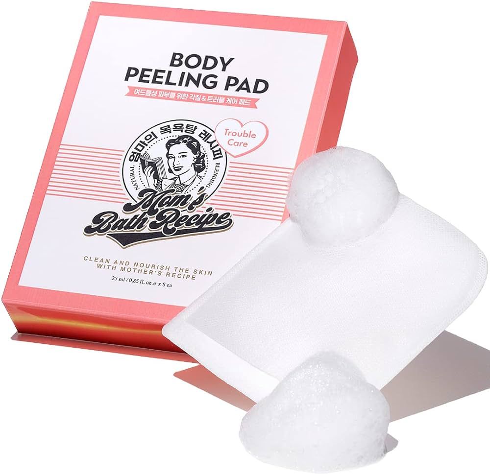 The Mom’s Bath Recipe Body Peeling Pad is a body one sheet