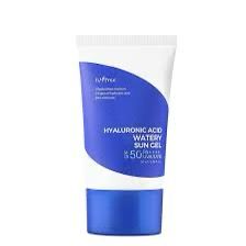 Isntree Hyaluronic Acid Watery Sun Gel, a moisturizing sunscreen with SPF 50+ PA++++