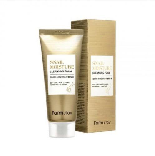FarmStay Snail Moisture Cleansing Foam.